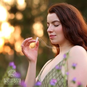 20 colar olfativo em pedra pendulo