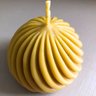 01 vela de cera de abelhas espiral